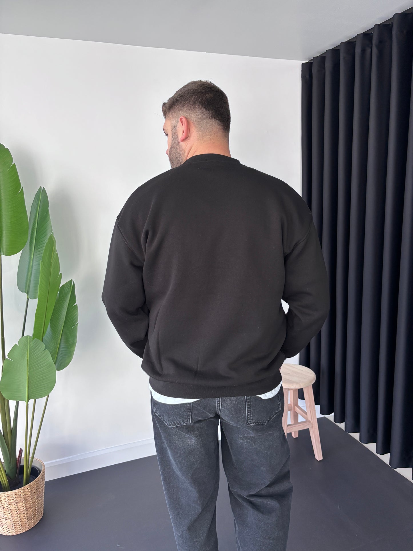 Pl Göğüs Nakışlı Sweatshirt