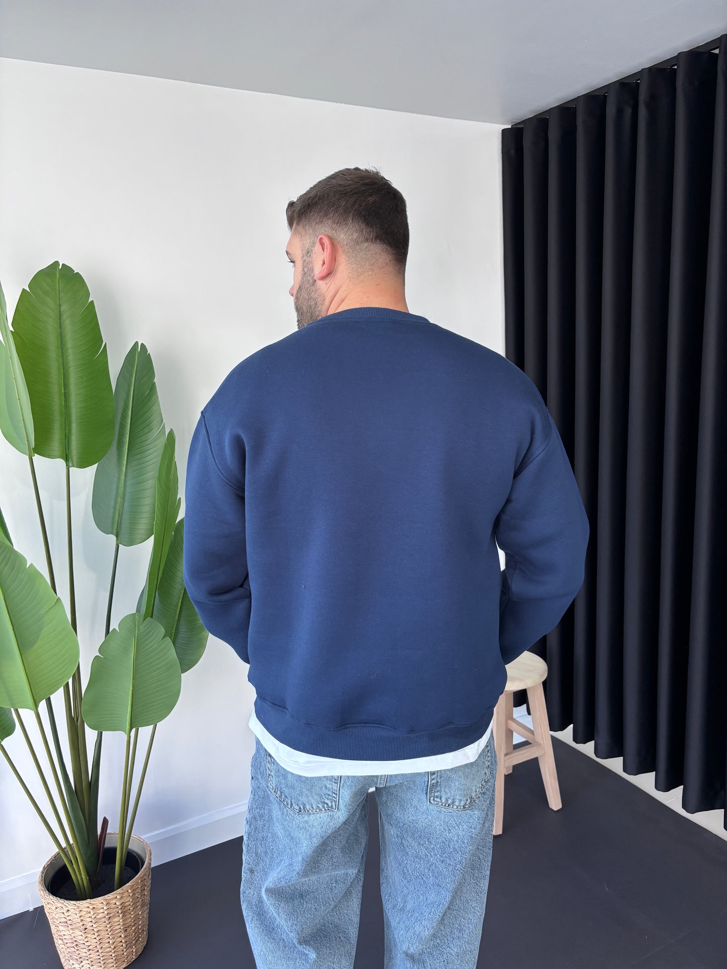 Nk Göğüs Nakışlı Sweatshirt