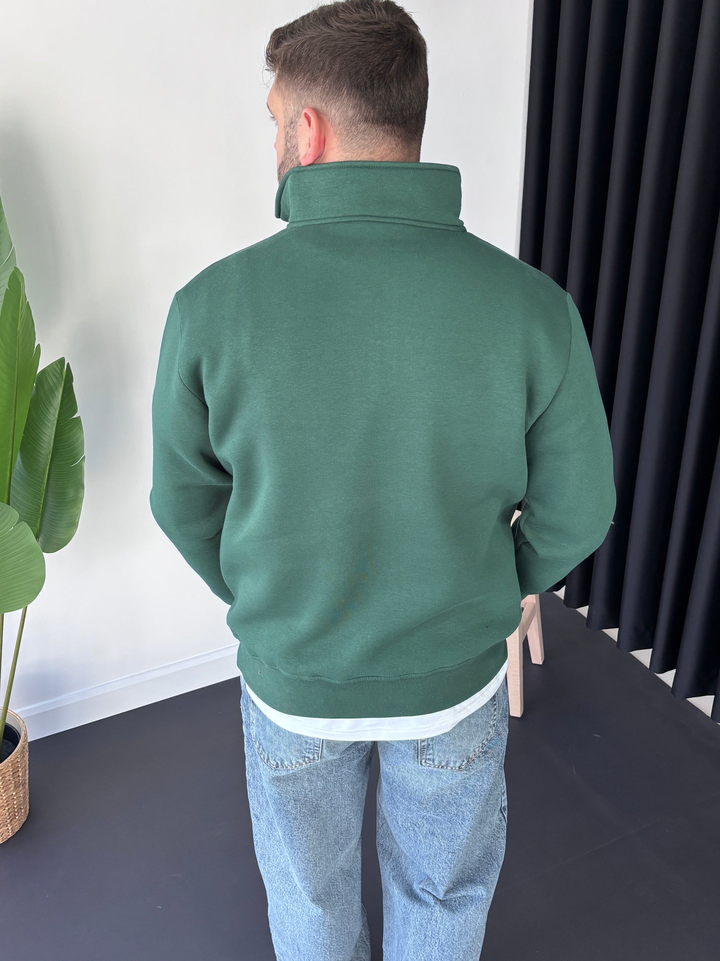 Lcst Fermuarlı Premium Sweatshirt