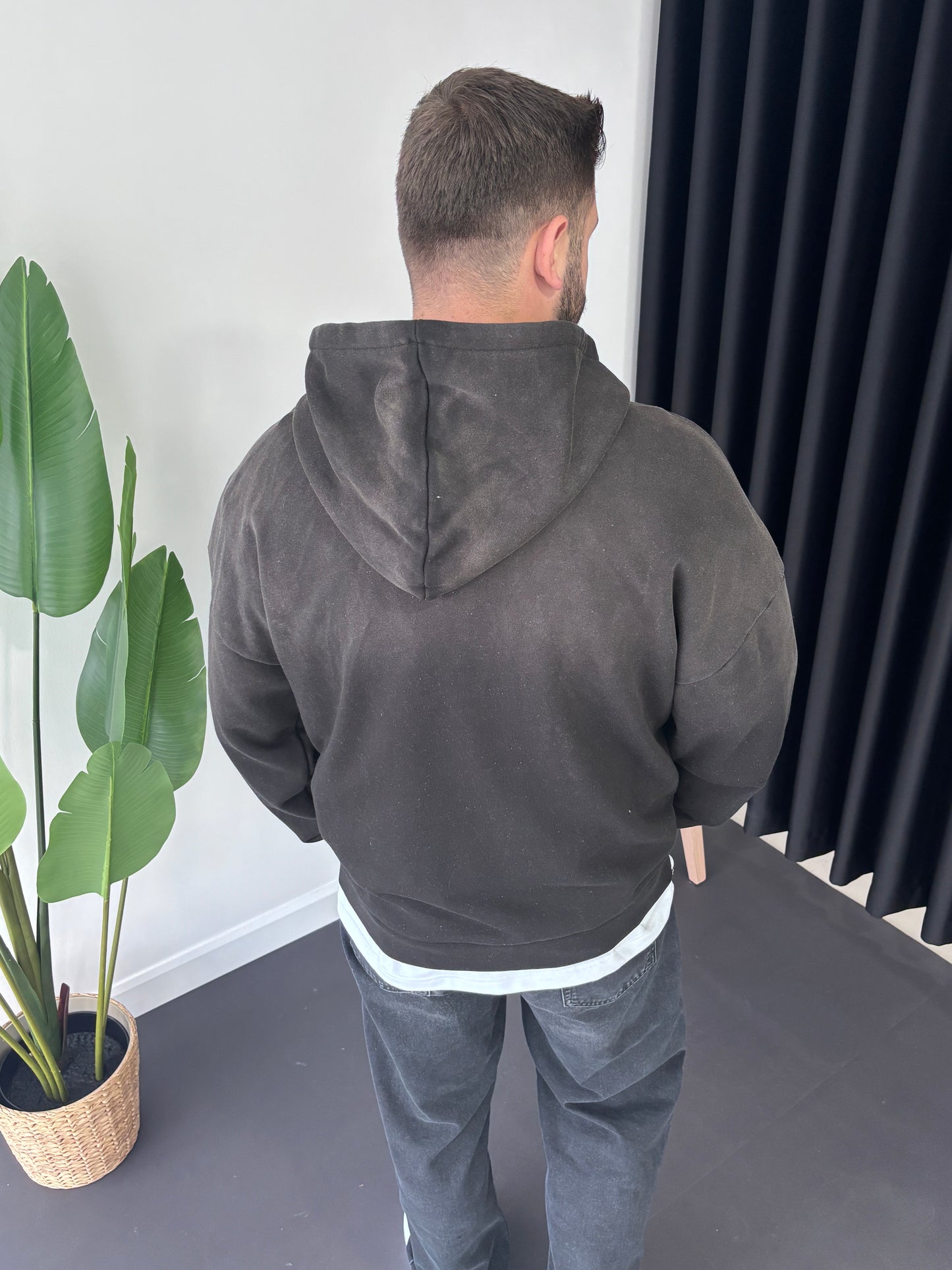 PASS Yıkamalı Hırka