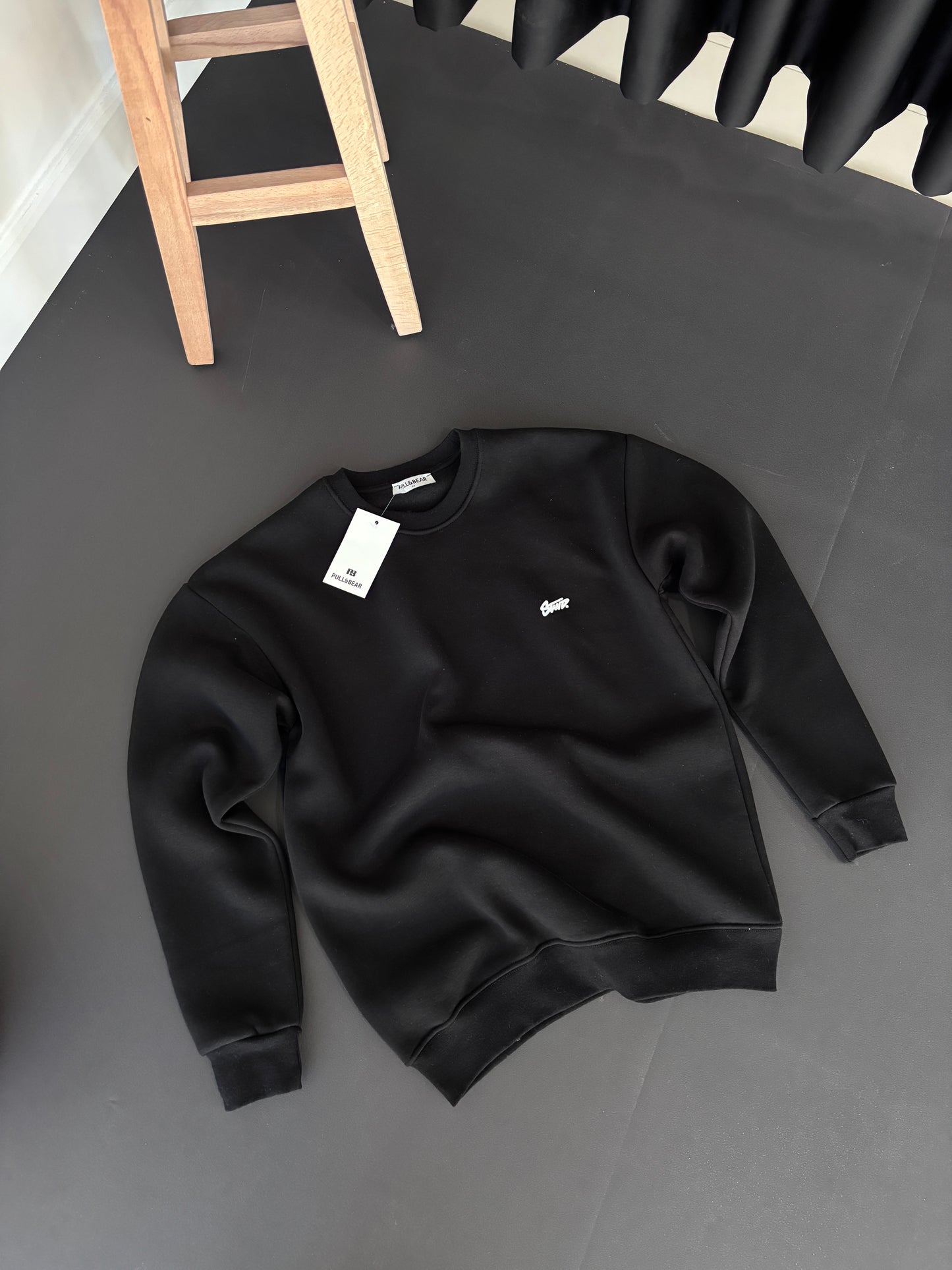 Sw Göğüs ve Sırt Baskılı Sweatshirt