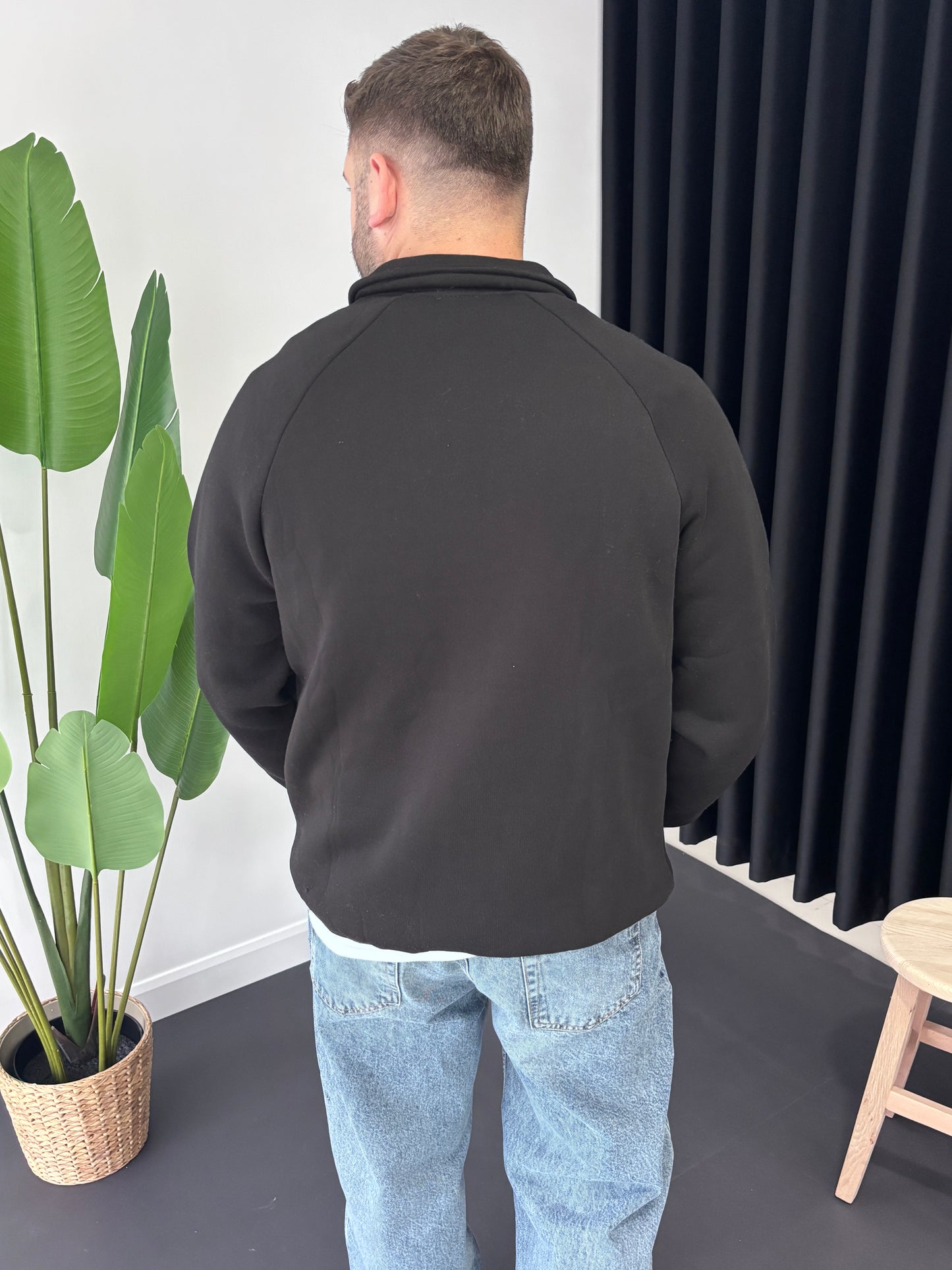 Polo Yaka Forma Sweatshirt