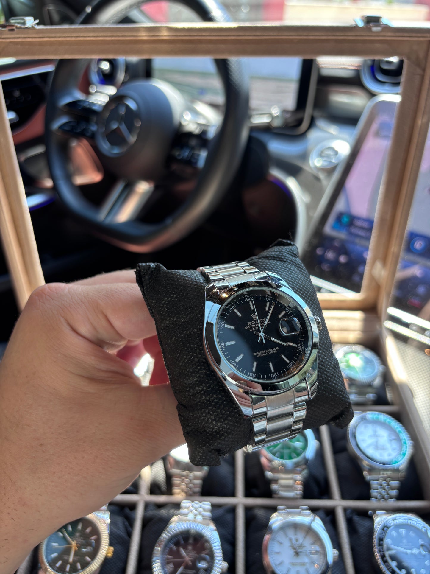 RLX Date Black Kadran Saat