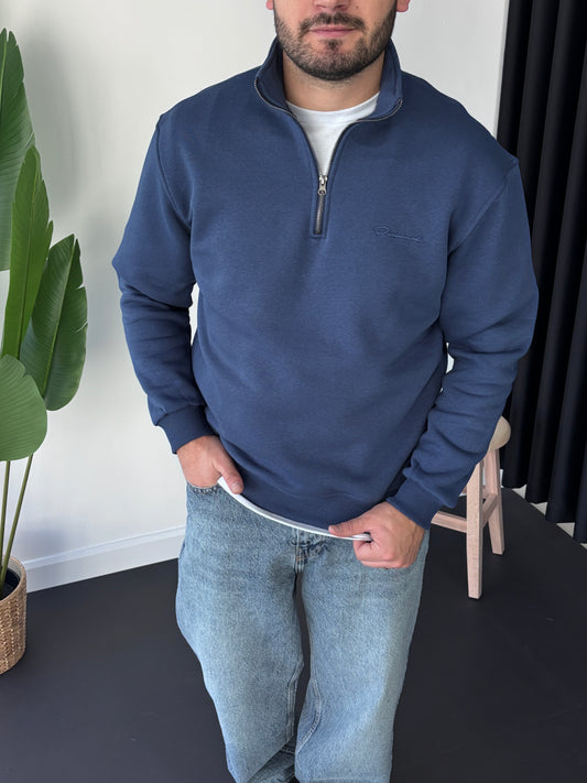 Plmrk Göğüs Nakışlı Sweatshirt