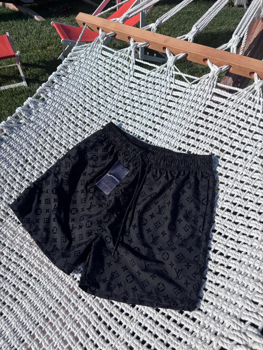 LV Premium Siyah Deniz Şortu