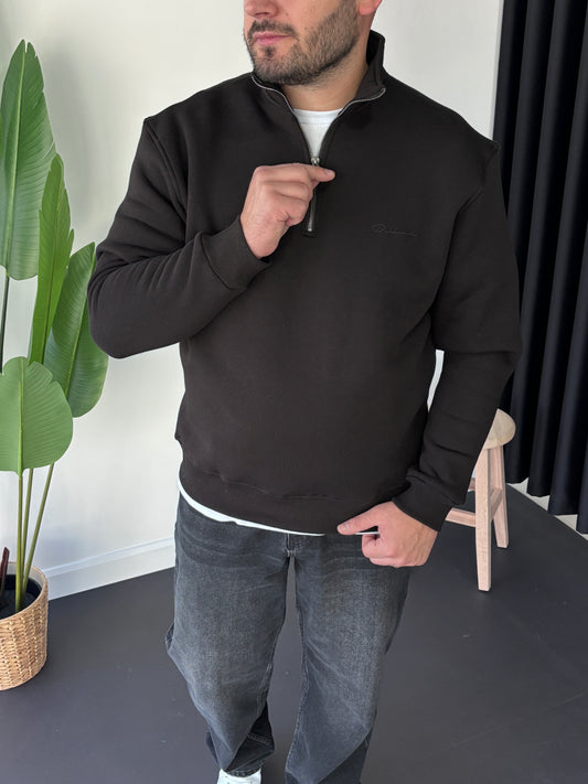 Plmrk Göğüs Nakışlı Sweatshirt