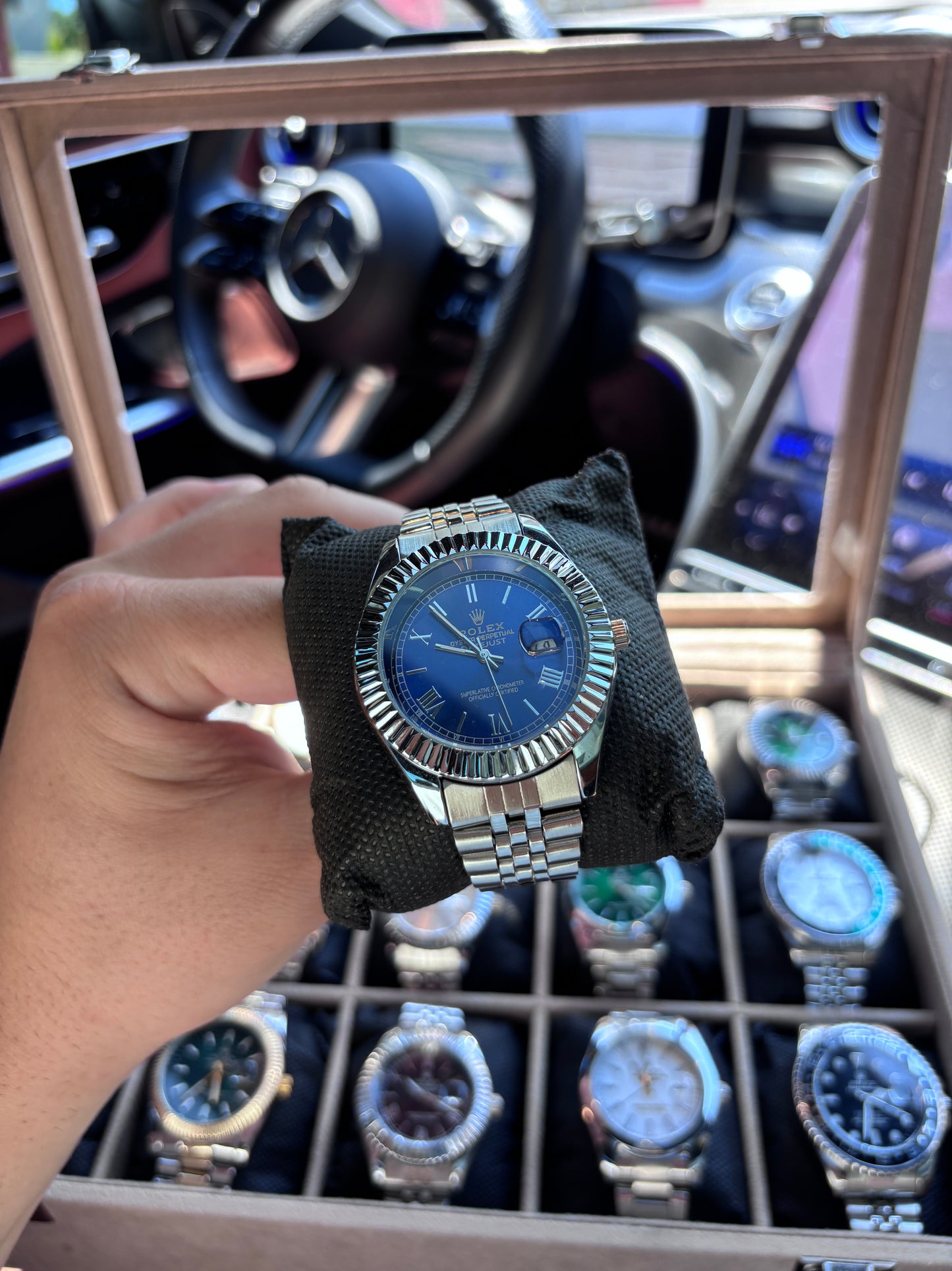 RLX Premium Lacivert Saat