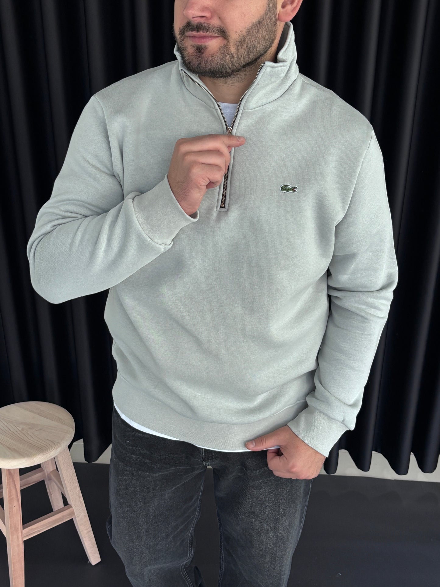 Lcst Fermuarlı Premium Sweatshirt