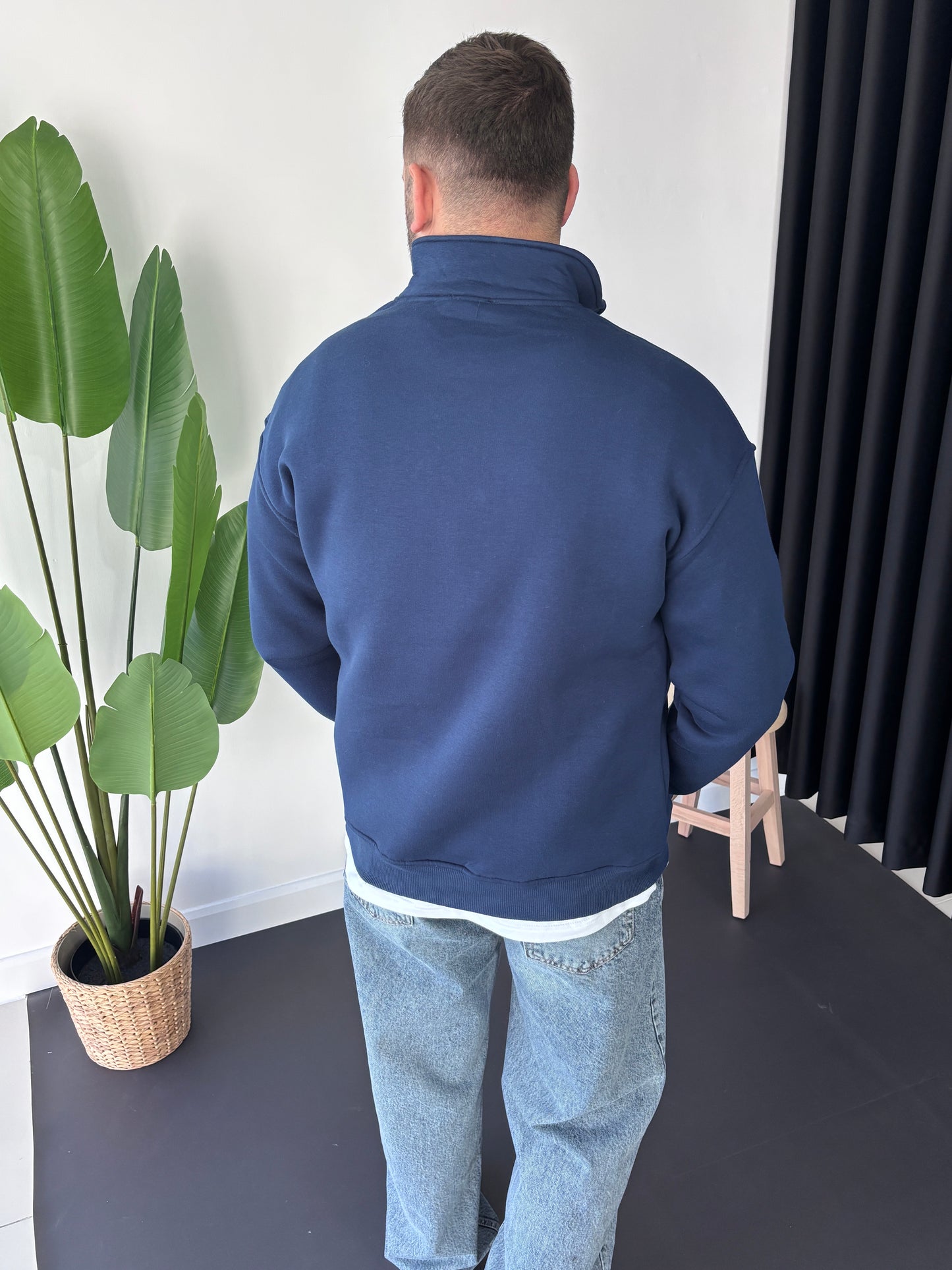 CK Fermuarlı Sweatshirt