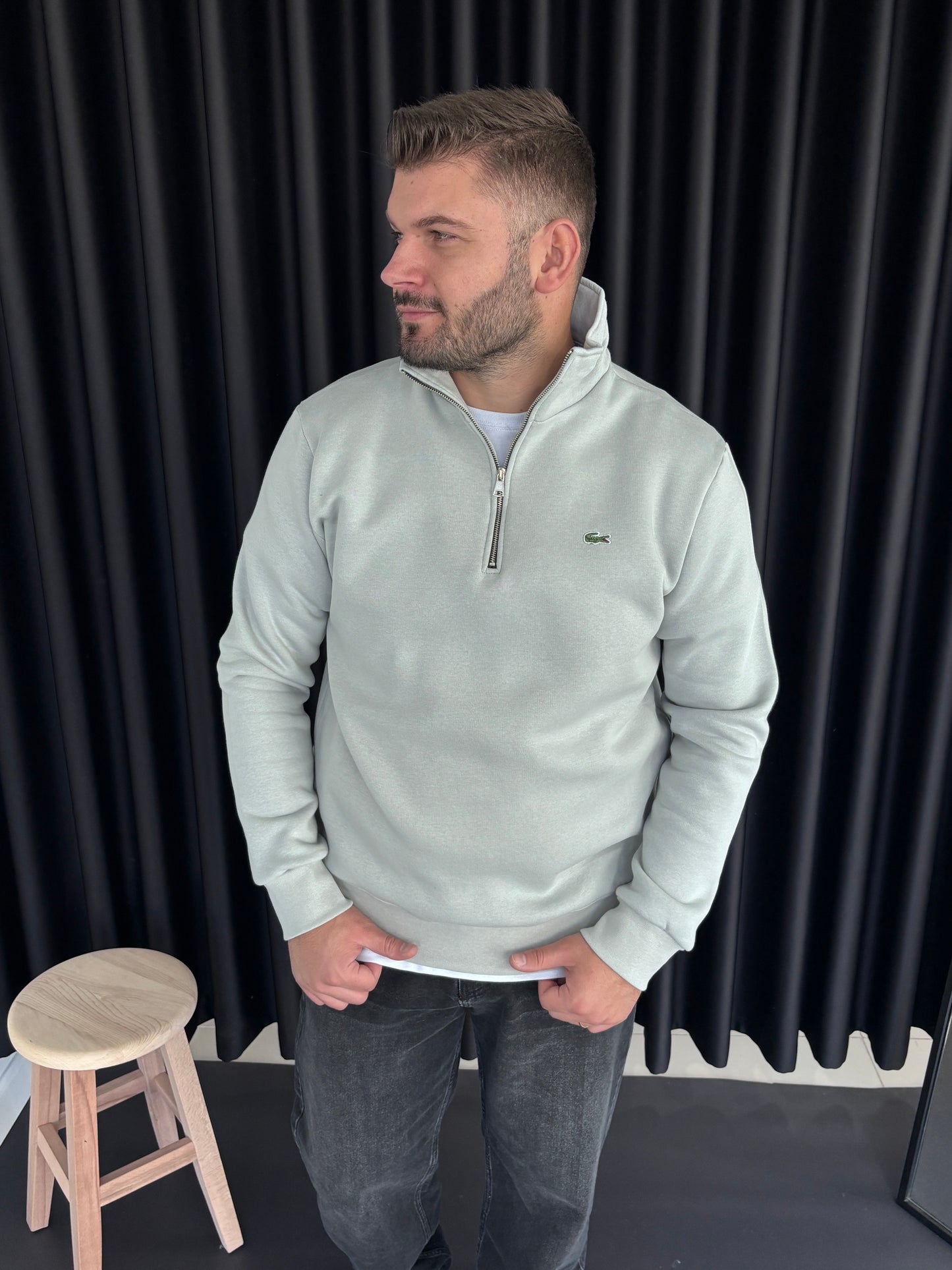Lcst Fermuarlı Premium Sweatshirt