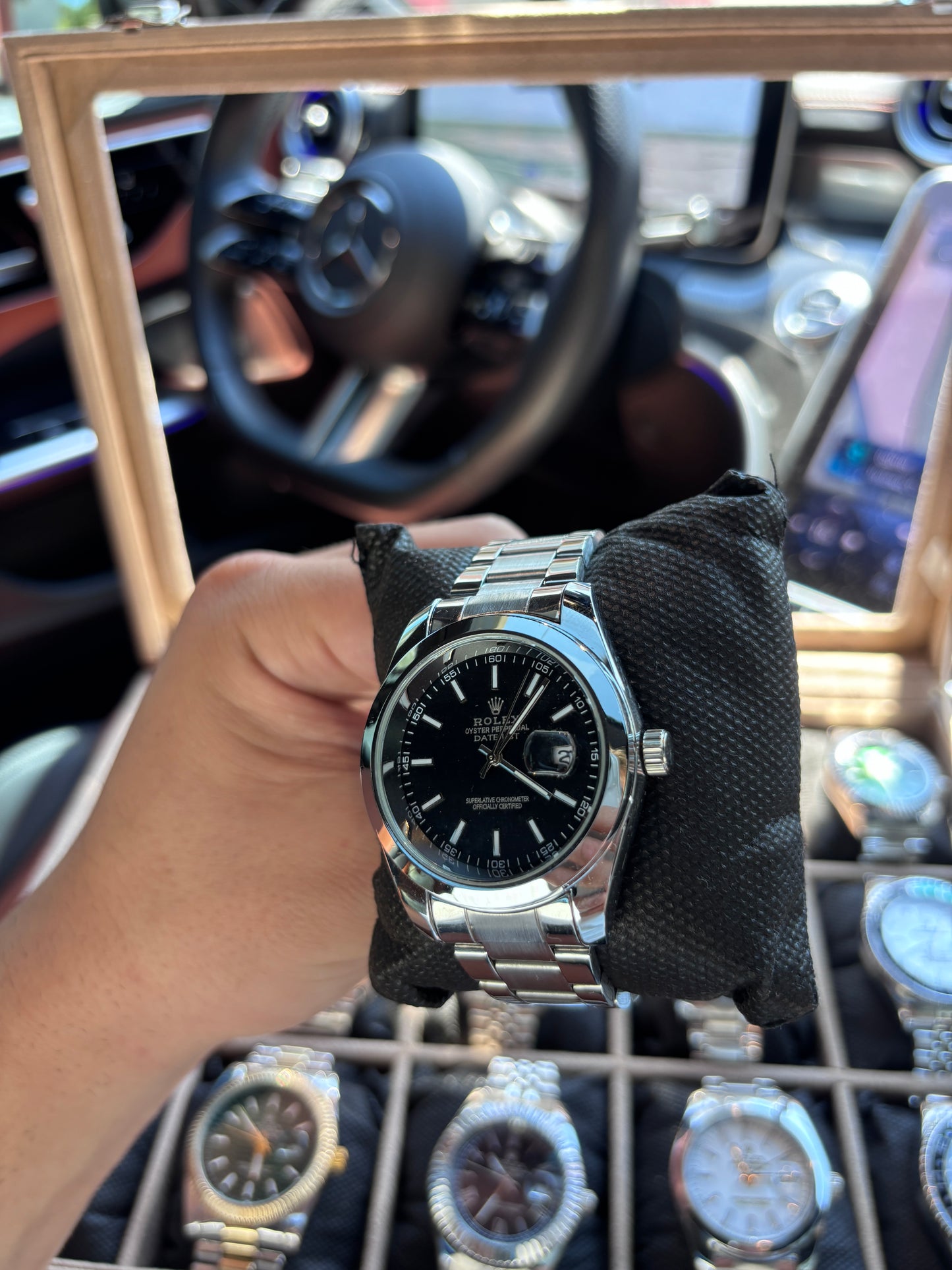 RLX Date Black Kadran Saat
