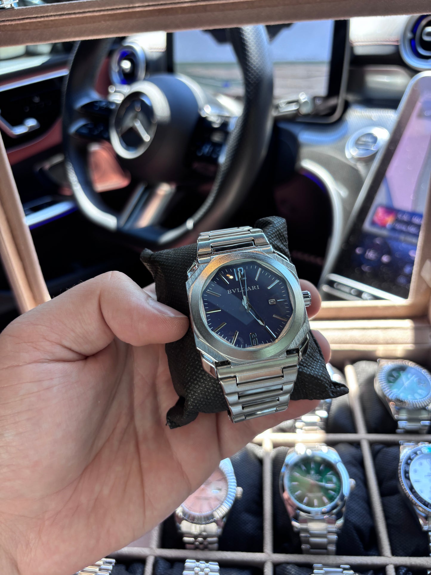 BVLG Premium Lacivert Saat