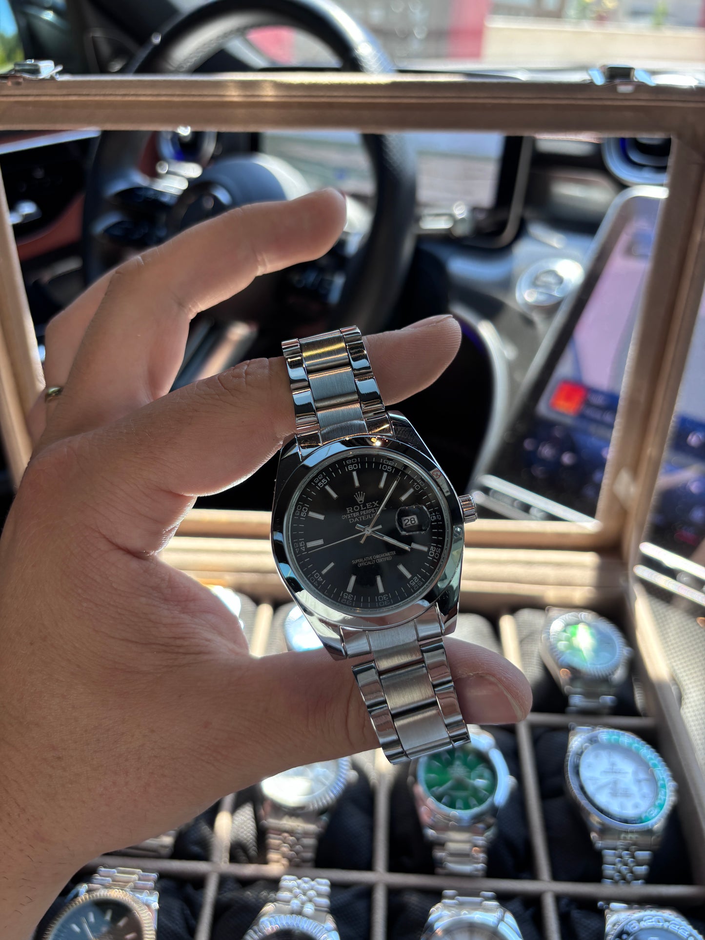 RLX Date Black Kadran Saat