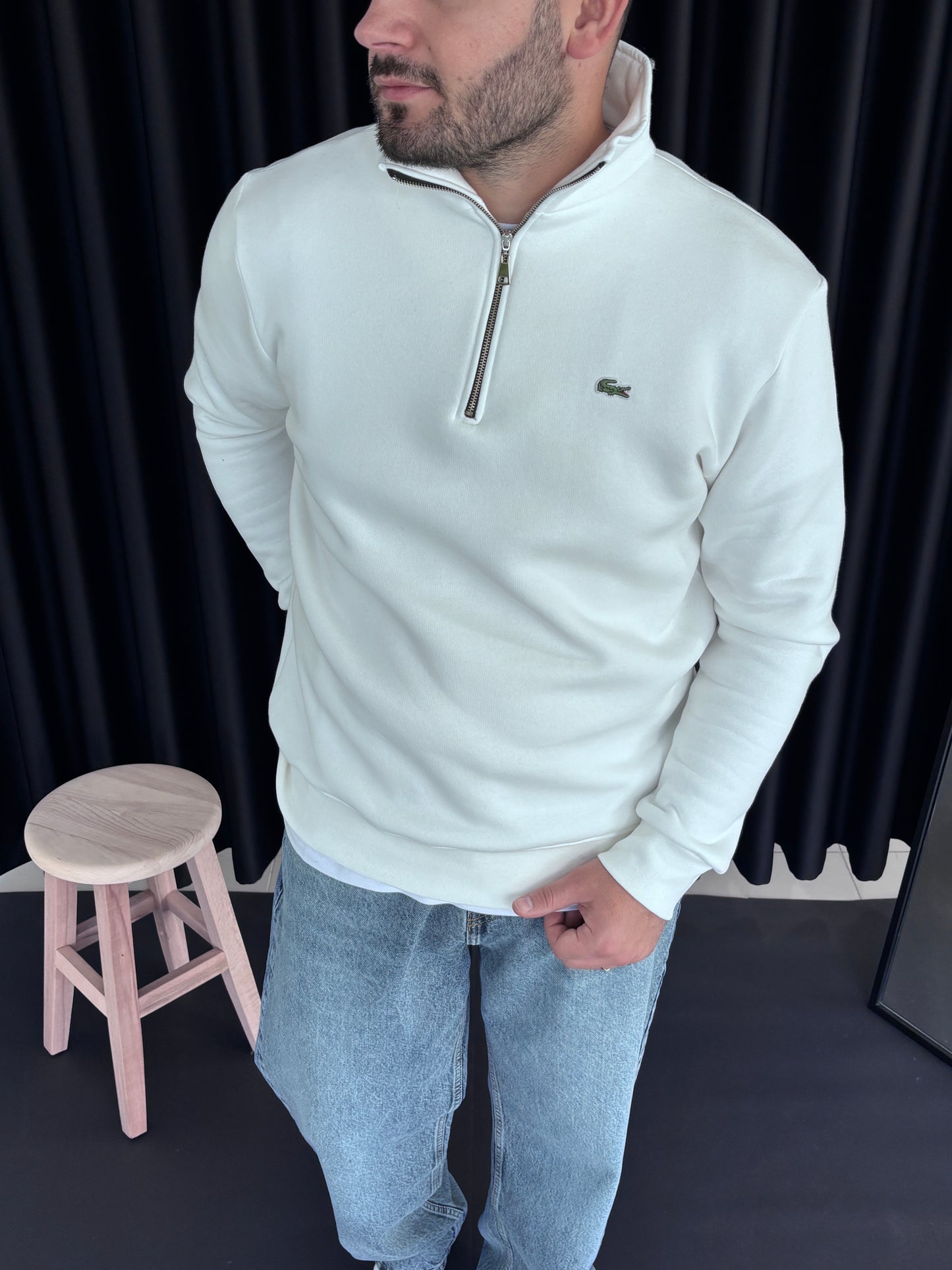 Lcst Fermuarlı Premium Sweatshirt