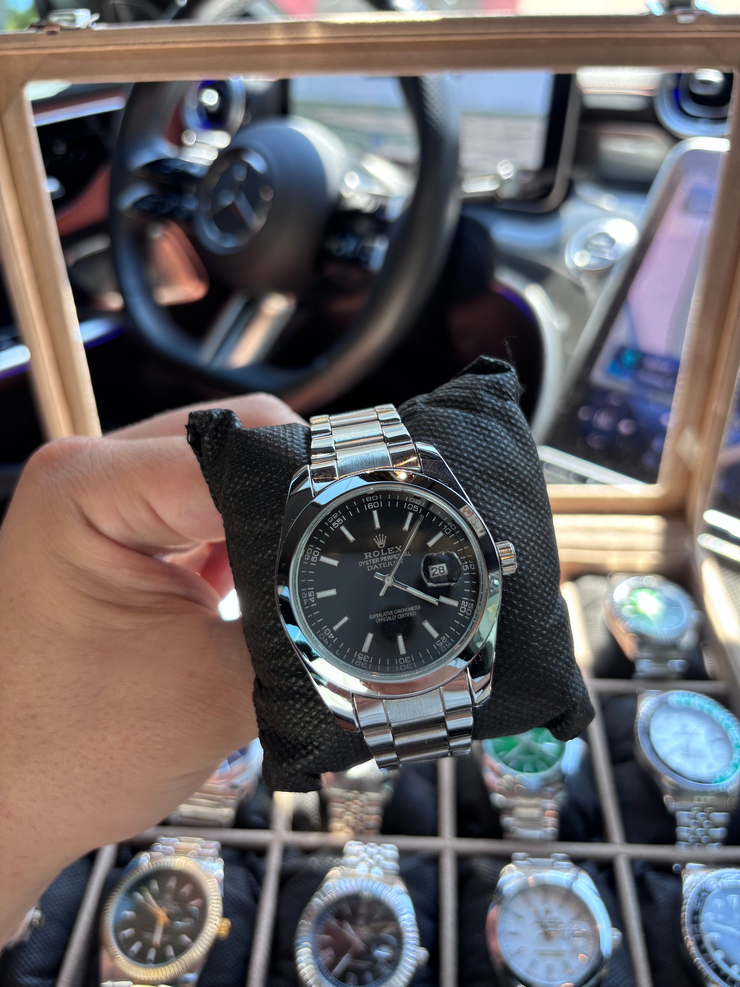 RLX Date Black Kadran Saat