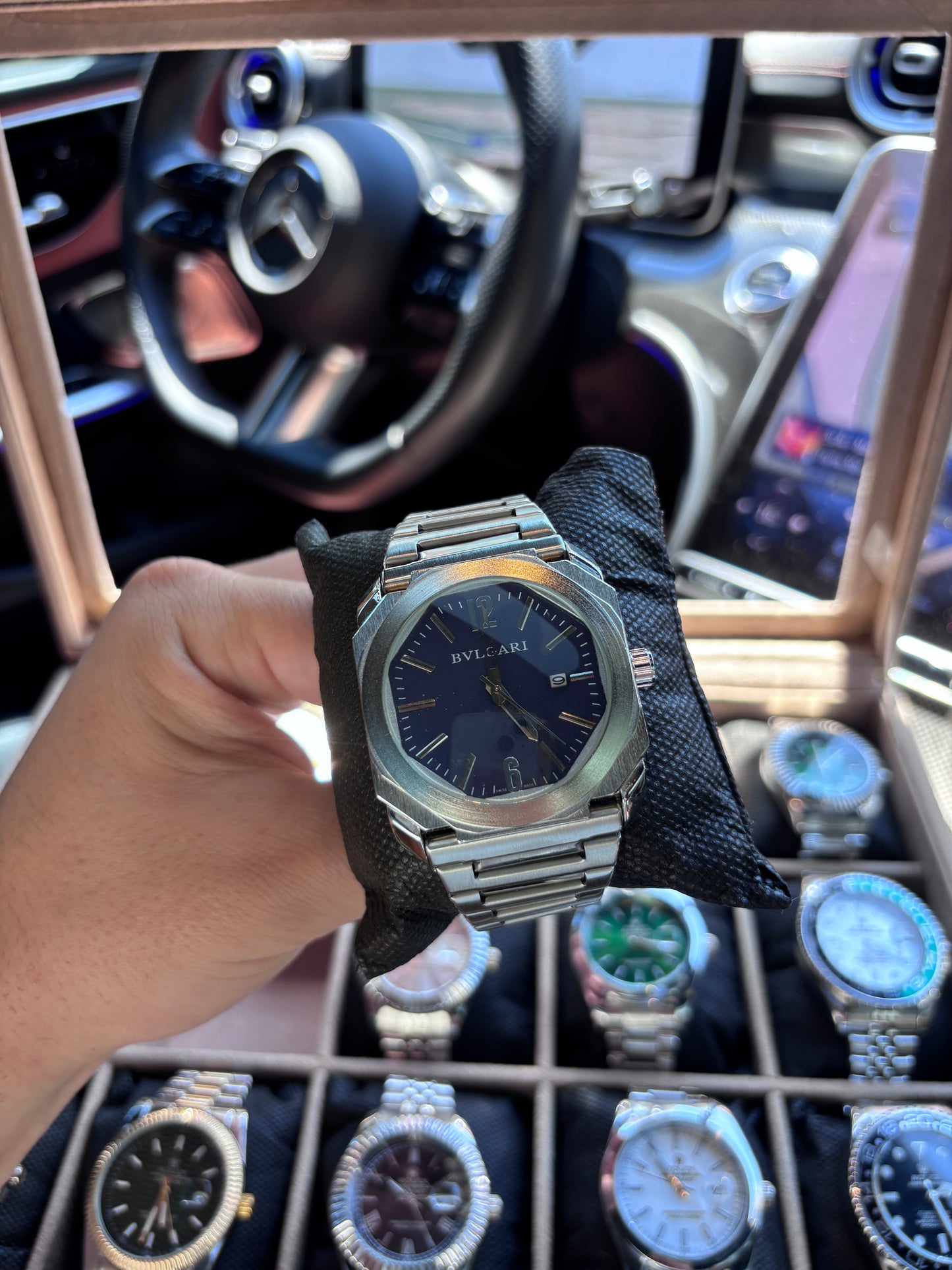 BVLG Premium Lacivert Saat