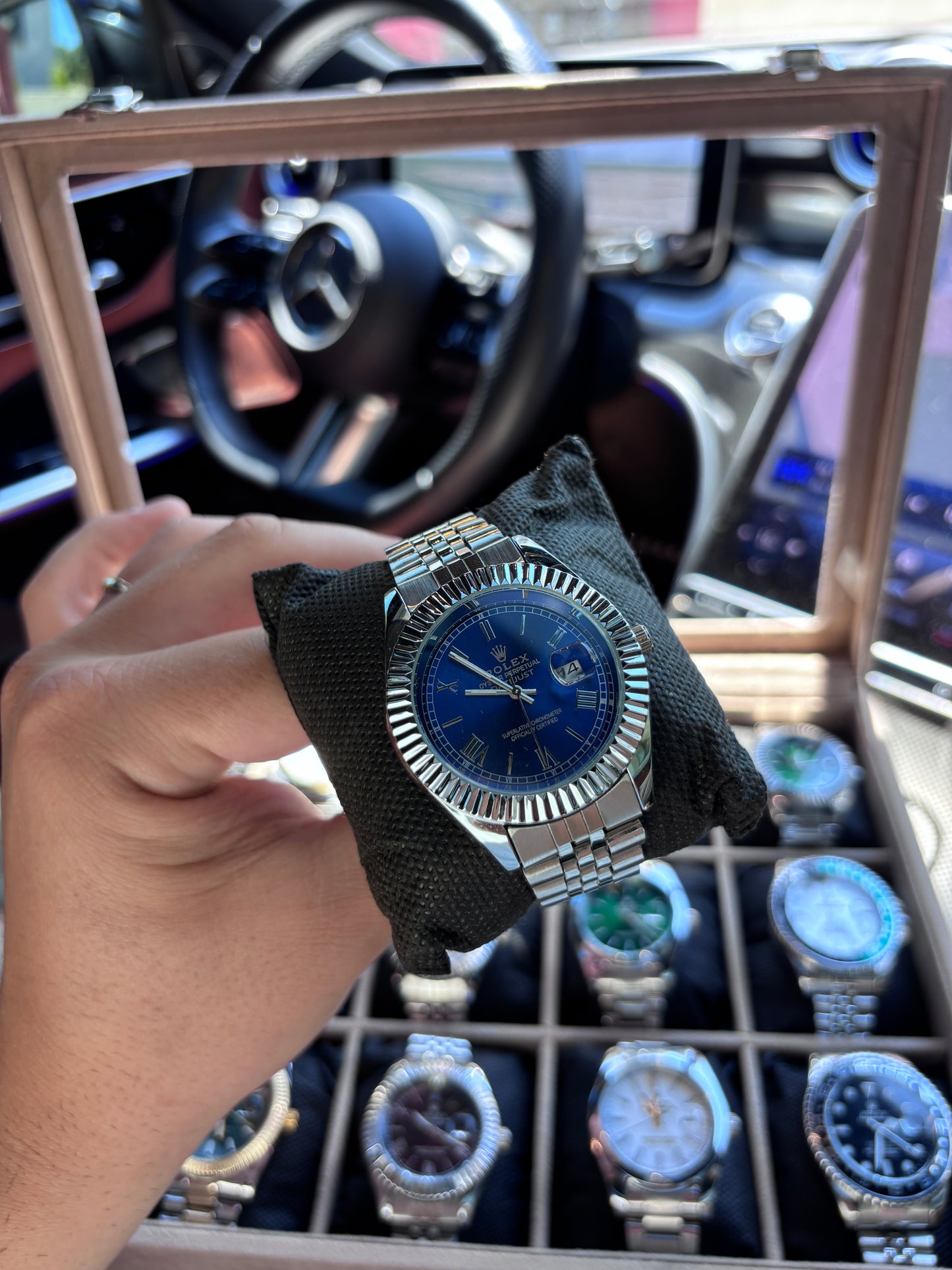 RLX Premium Lacivert Saat