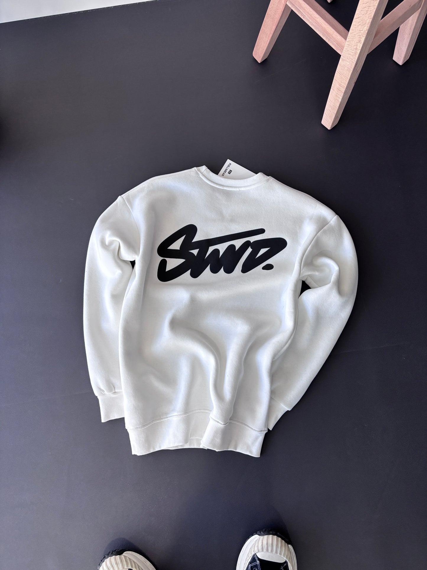 Sw Göğüs ve Sırt Baskı Sweatshirt