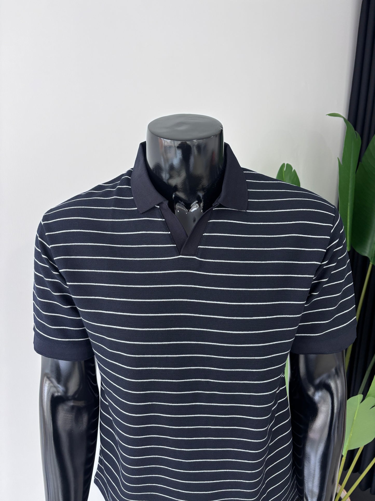 ZARA ÇİZGİLİ POLO YAKA TSHİRT