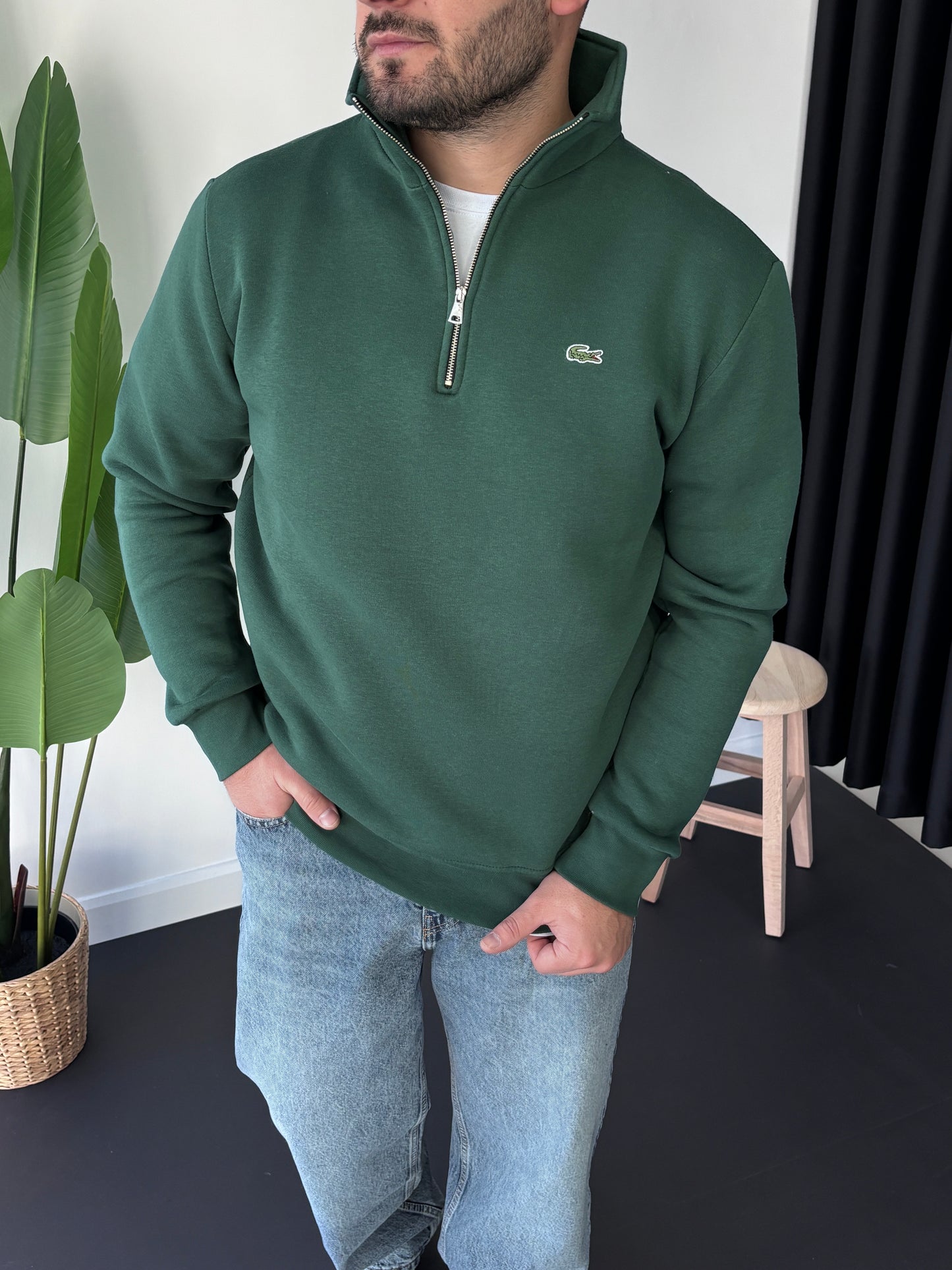 Lcst Fermuarlı Premium Sweatshirt