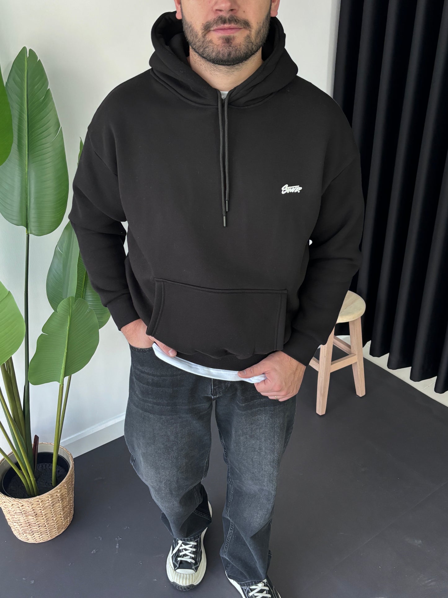 SW Kapşonlu Sweatshirt