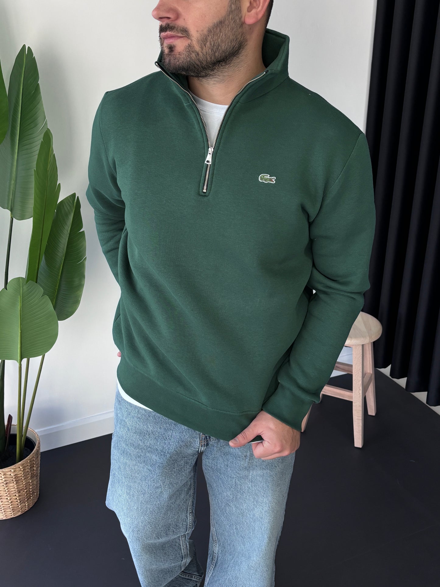 Lcst Fermuarlı Premium Sweatshirt