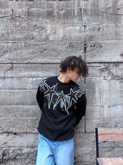 TAŞLI SWEATSHİRT