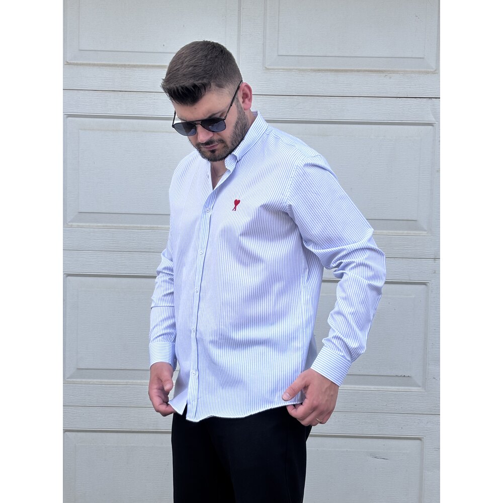 ÇİZGİLİ AMİ GÖMLEK