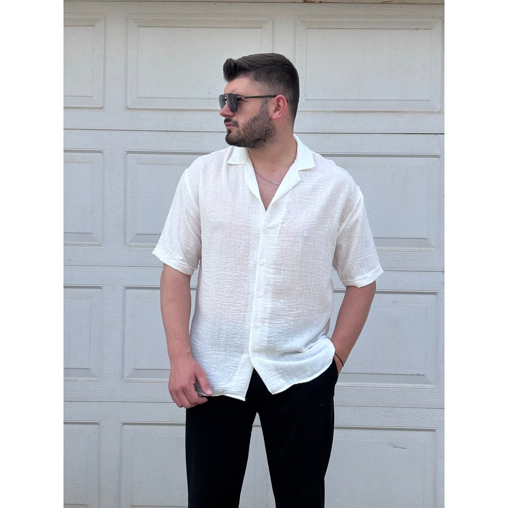 KISAKOLLU ALAÇATI GÖMLEĞİ