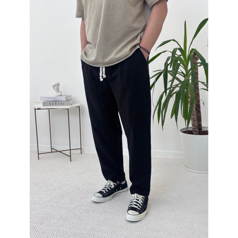 BOYFRİEND KETEN PANTOLON