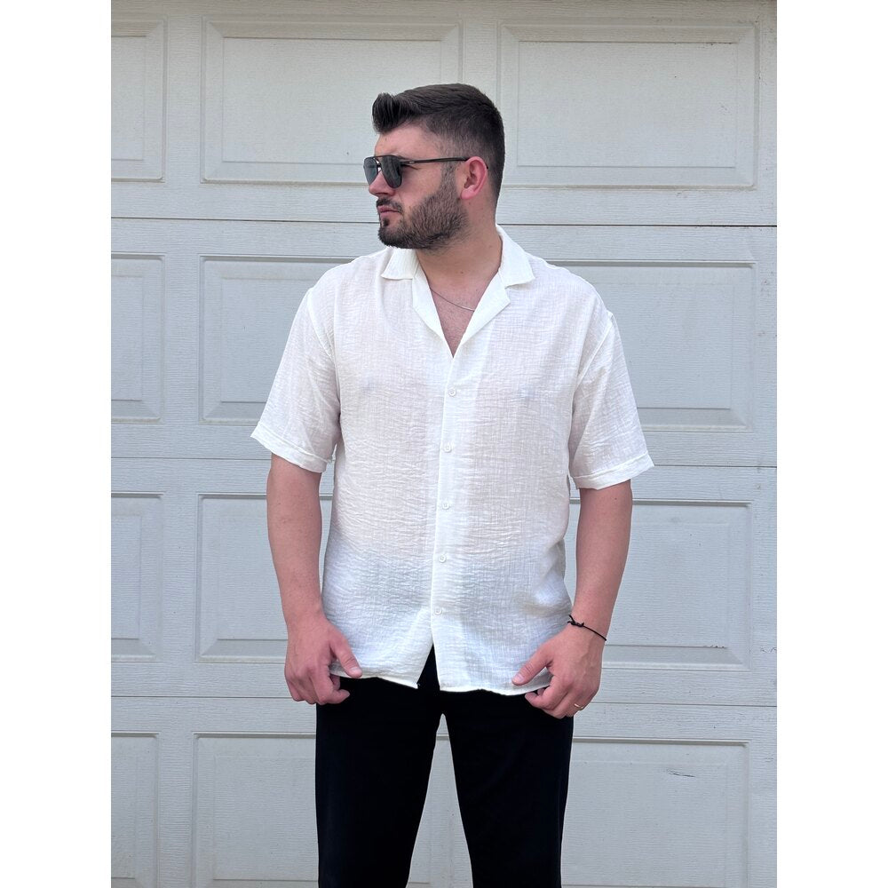 KISAKOLLU ALAÇATI GÖMLEĞİ