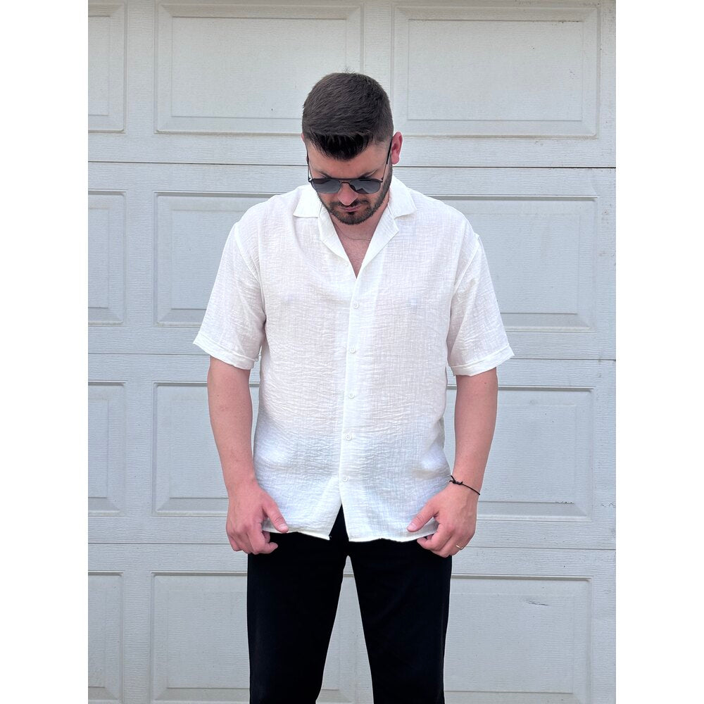 KISAKOLLU ALAÇATI GÖMLEĞİ