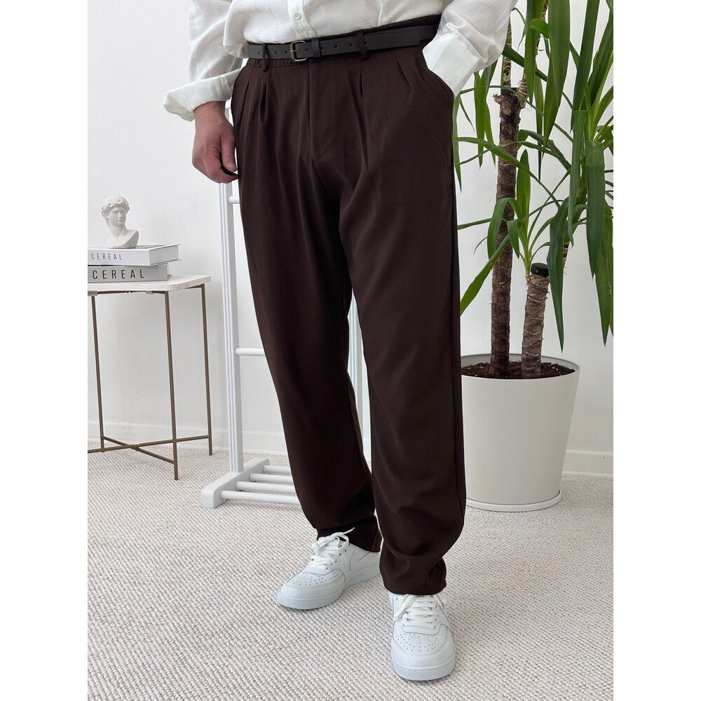 BAGGY KUMAŞ PANTOLON