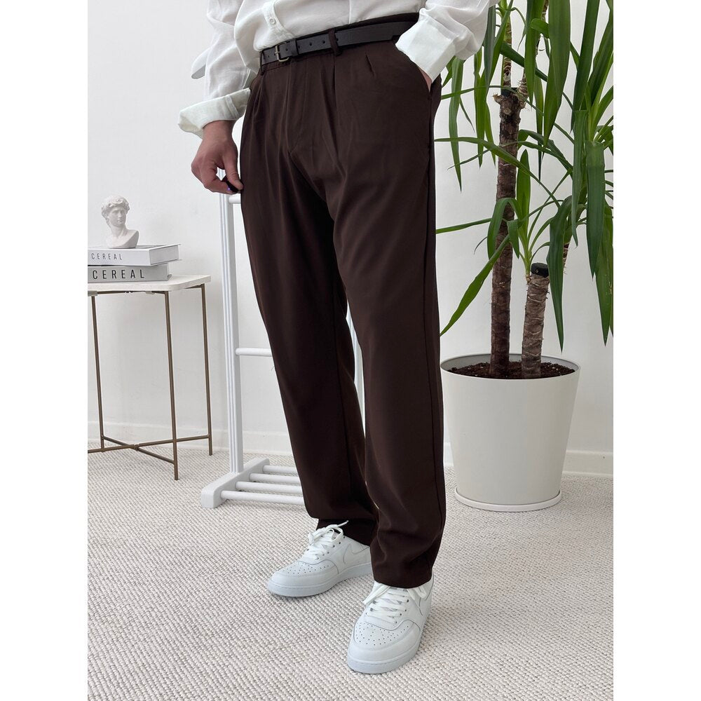 BAGGY KUMAŞ PANTOLON