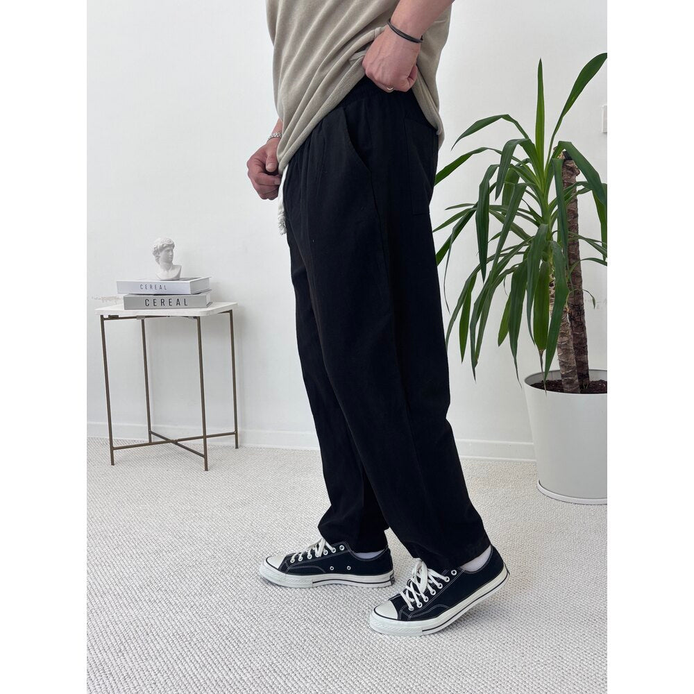 BOYFRİEND KETEN PANTOLON