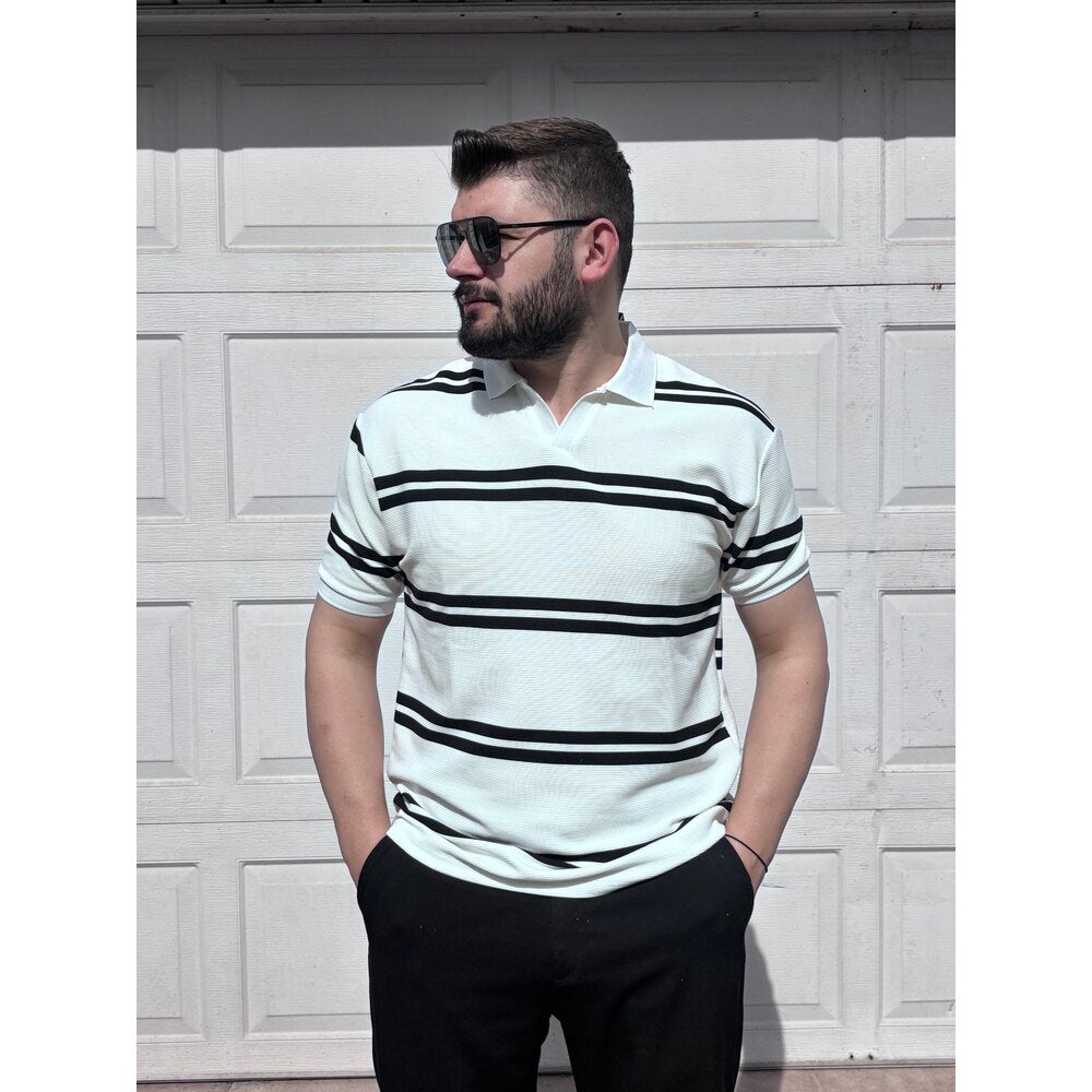 ZARA ÇİZGİLİ T-SHİRT